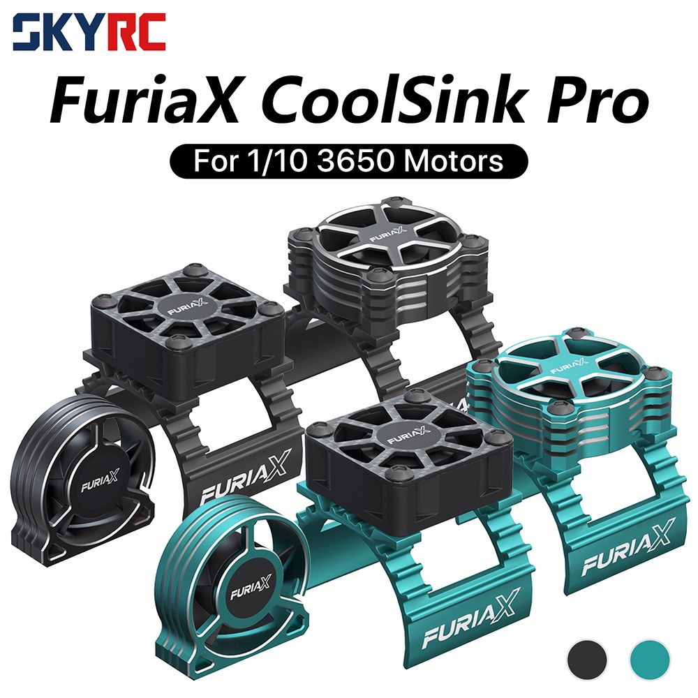 SKYRC FuriaX Metal Cooling Fan 28000~30000RPM 8.4V For 1/10 RC Car 3650 Motors