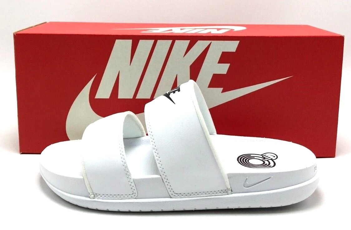 *NEW* WOMEN NIKE OFFCOURT DUO SLIDE WHITE /BLACK (DC0496 100), Sz 6.0 - 10.0