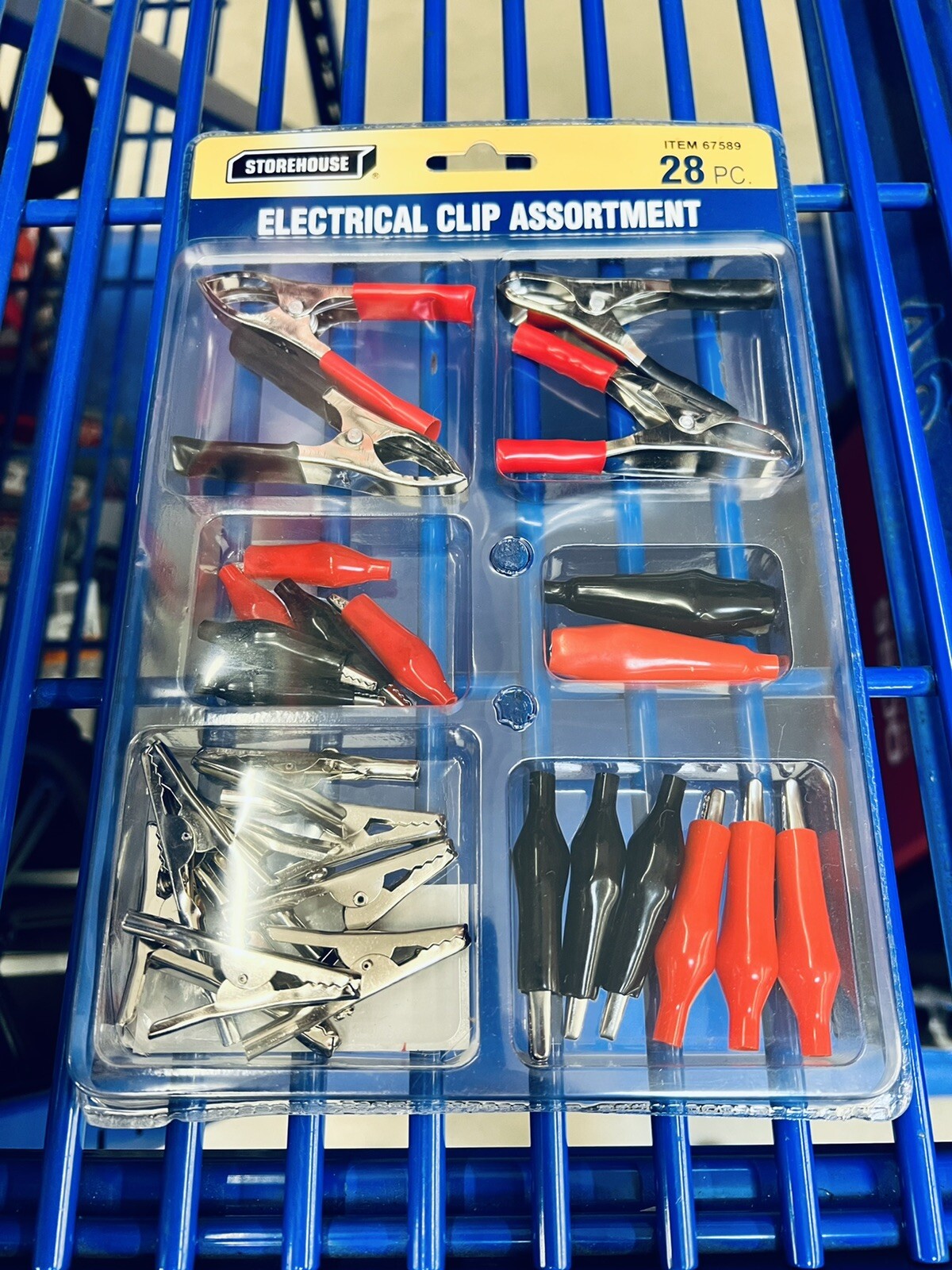 28 PC Alligator Clip Electrical Charging Clamps Jumper Leads Assortment Kit!!⚡️