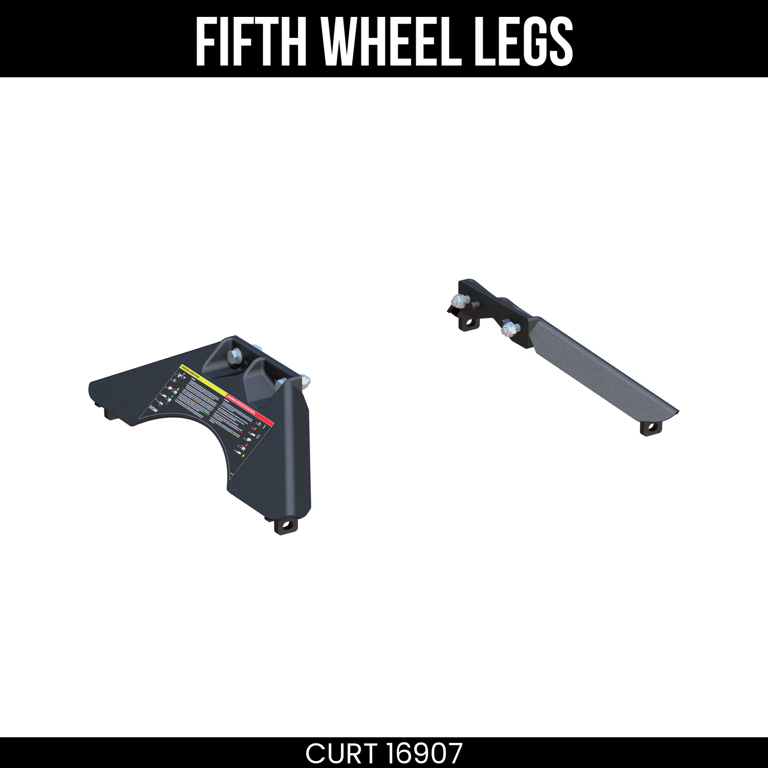 CURT Replacement Legs for A25 & A30 5th Wheel Hitch Head 16907