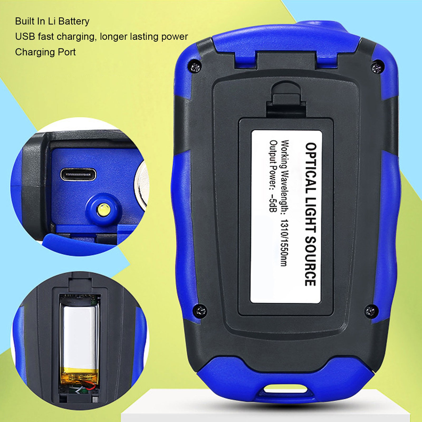 Optical Light Source Single Mode 1310nm 1550nm Fiber Optic Light Source