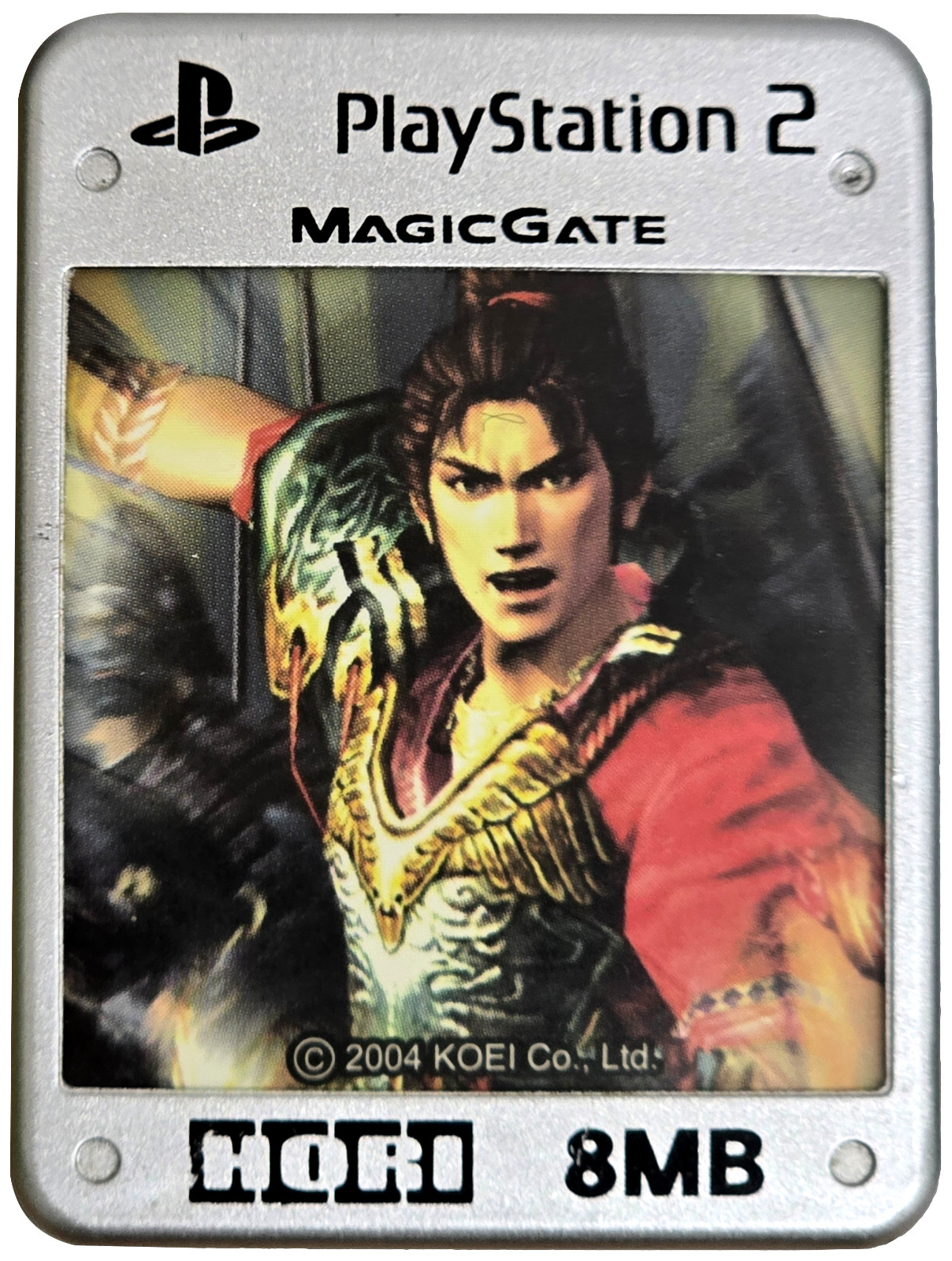Dynasty Warriors Hori Magic Gate PS2 Memory Card PlayStation 2