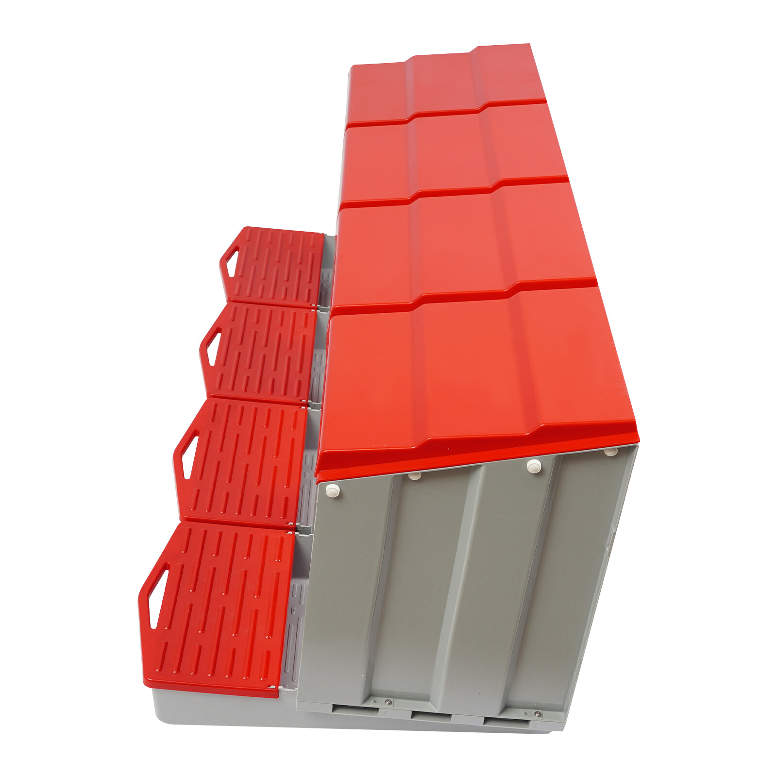 8-Compartment Chicken Nesting Box with Egg Collection Chicken Laying Boxes Farm