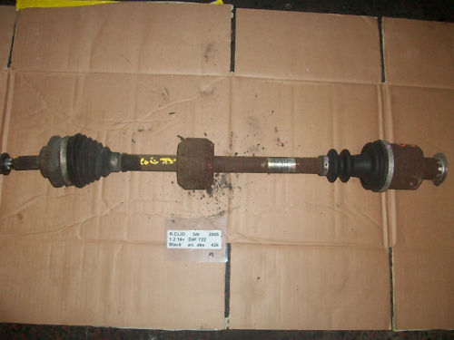 RENAULT CLIO 2002-2005 CAMPUS 2006-2009 1.2 OFFSIDE DRIVER SIDE DRIVESHAFT ABS