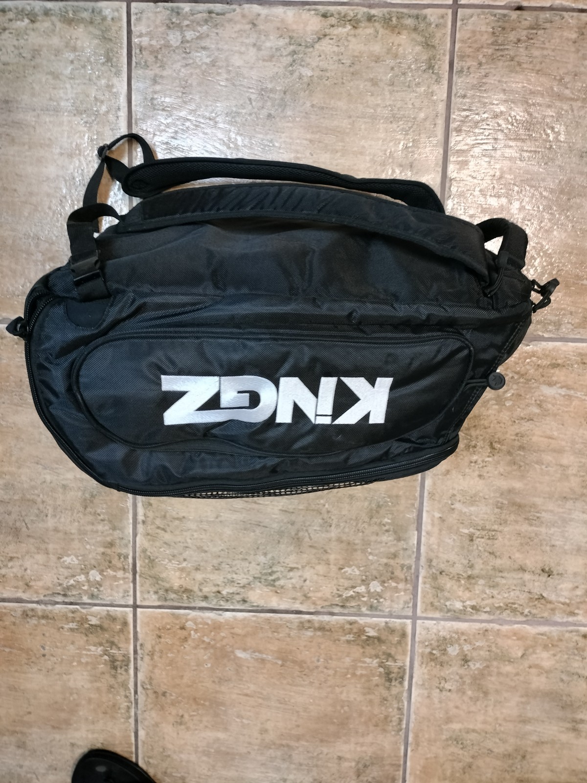 Kingz BJJ Convertible Backpack Black
