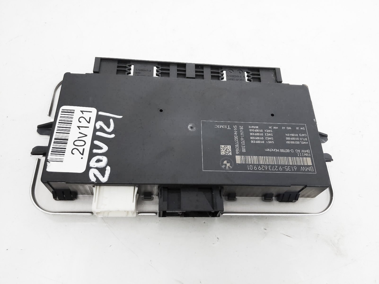 2010-2012 Bmw 535I Gt Body Control Module Computer Unit 61359273629