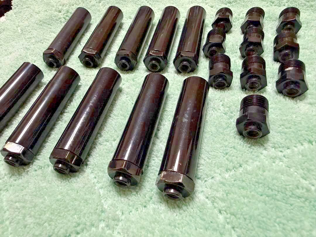 Pearl FT-50B Free Floating Snare Drum Lugs Black 5 Inch Set of 10
