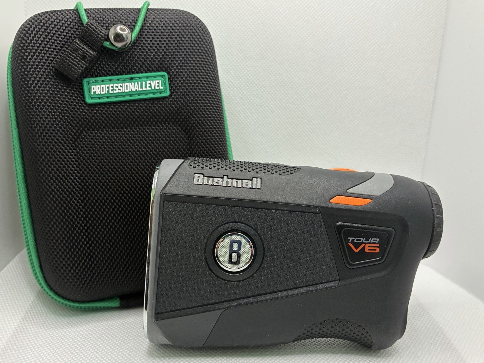 Bushnell Tour V6 Laser Golf Rangefinder Non Slope w/ Case Nice Condition