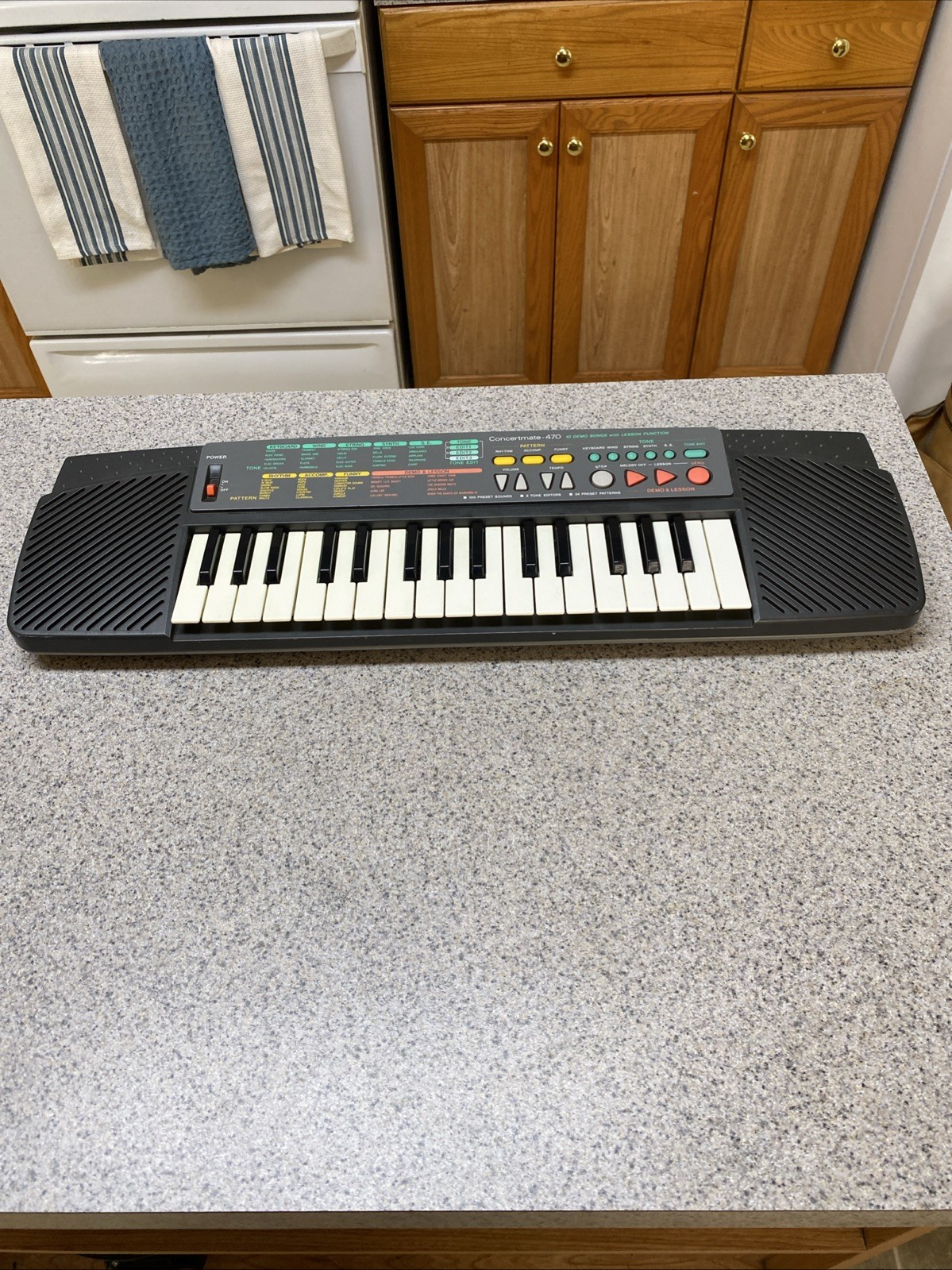 Casio Radio Shack Concertmate 470 Portable Electronic Keyboard 42-4019 Synth