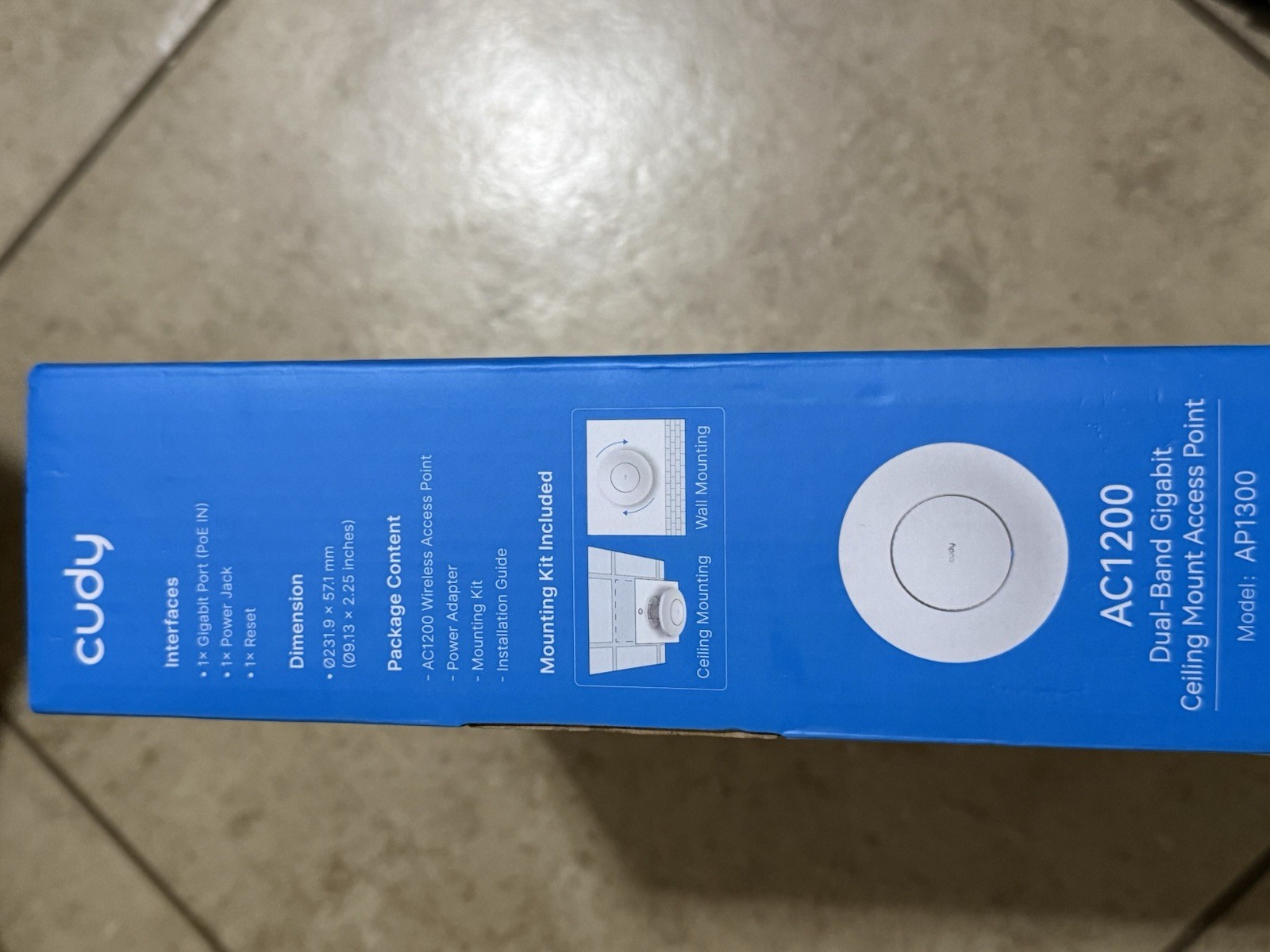 Cudy AC1200 Gigabit Wireless Access Point AP1300