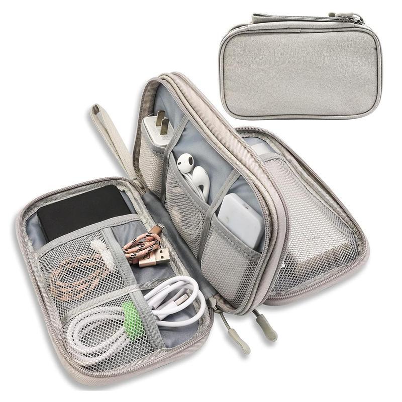 Travel Cable Bag Organizer Charger Storage Electronic USB Cord Case Accessories
