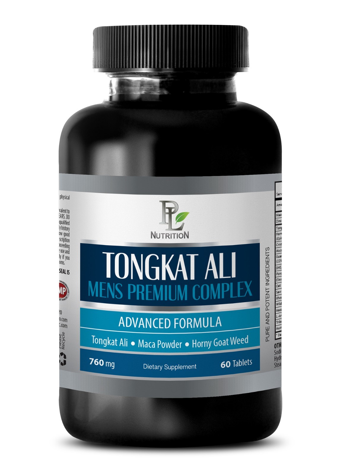 arginine for muscles - TONGKAT PREMIUM COMPLEX 760mg - energy boosting 1B