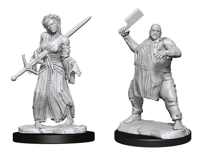Magic the Gathering Unpainted Miniatures: Ghouls