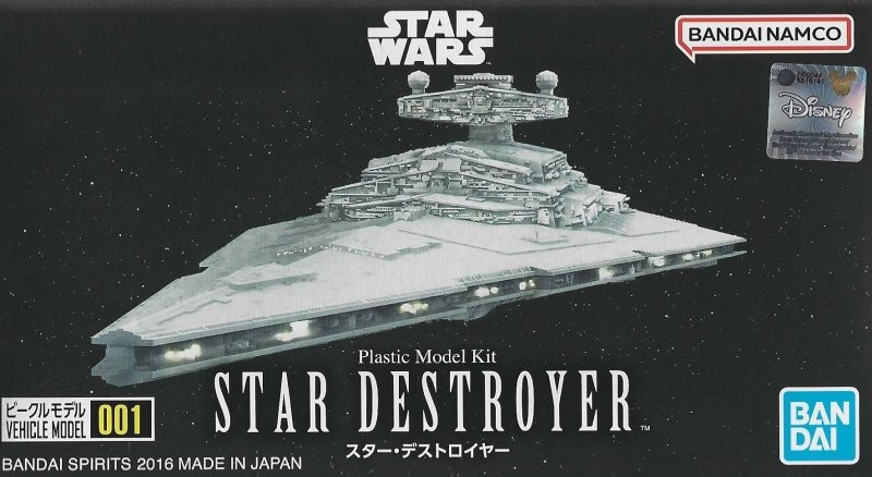 Bandai 5065280 Star Wars Plastic Vehicle Model 001 Kit Imperial Star Destroyer
