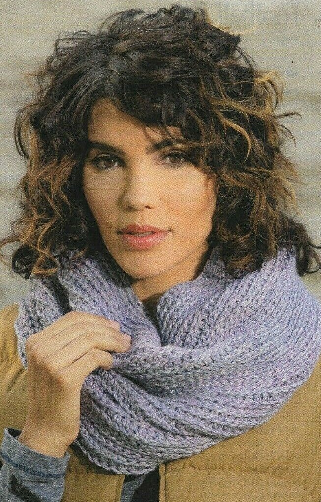 SNOWY DAY COWL SCARF WOMEN'S CROCHET PATTERN INSTRUCTIONS