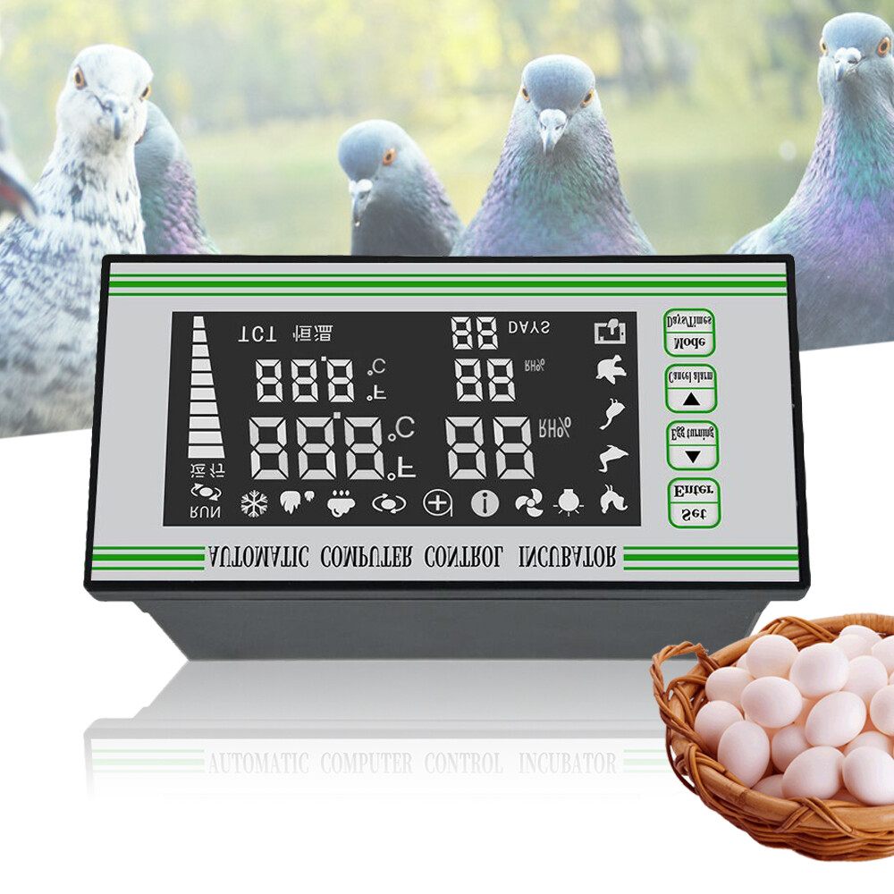 Digital Egg Incubator Controller Automatic Humidity Sensor Thermostat XM-18S