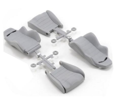 AX80080 Axial Wraith Truck Corbeau LG1 Seat Set (Gray) (2) 1/10 Parts Crawler