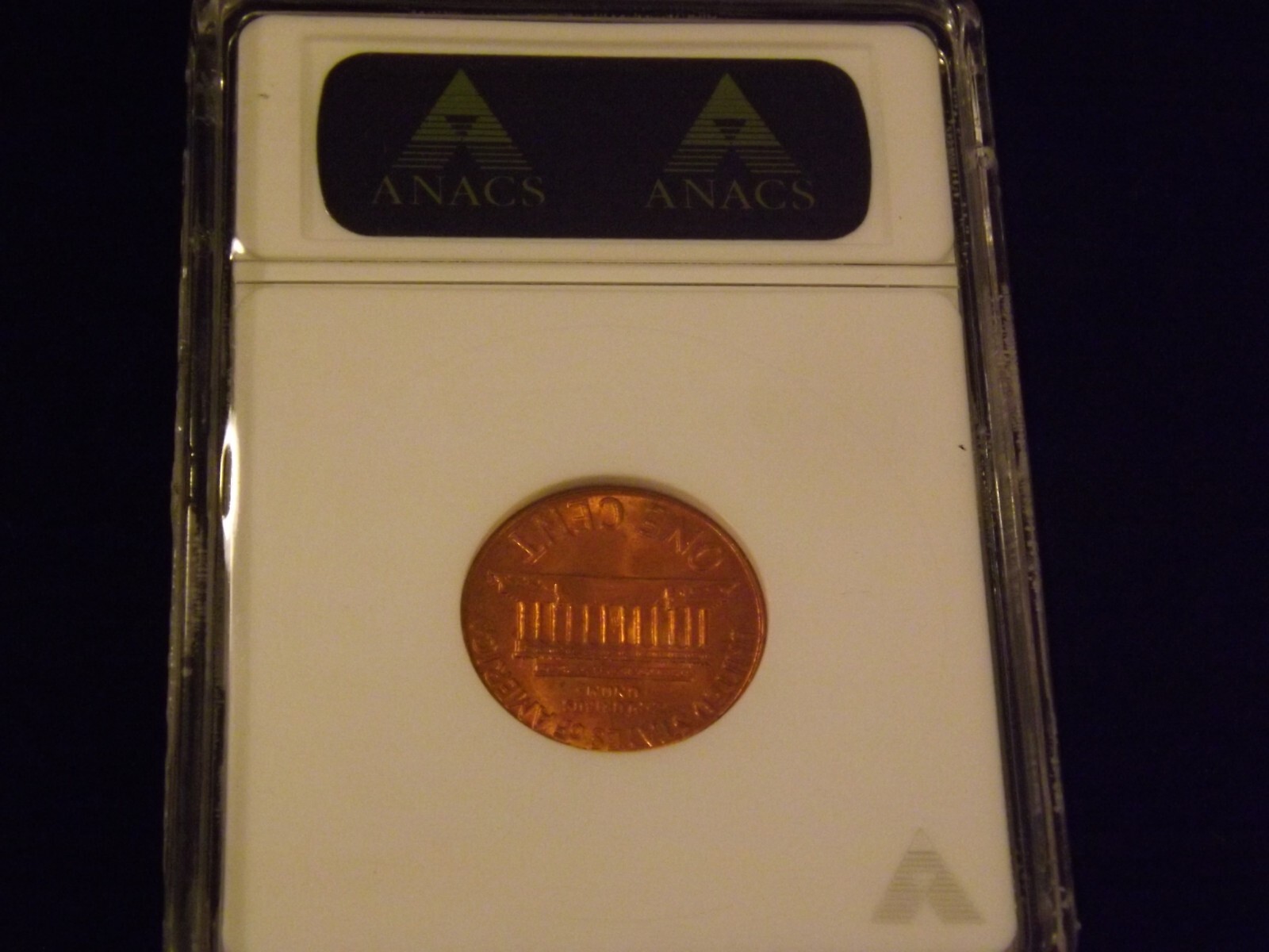 1960 Lincoln Cent DDR ANACS MS 65 Red