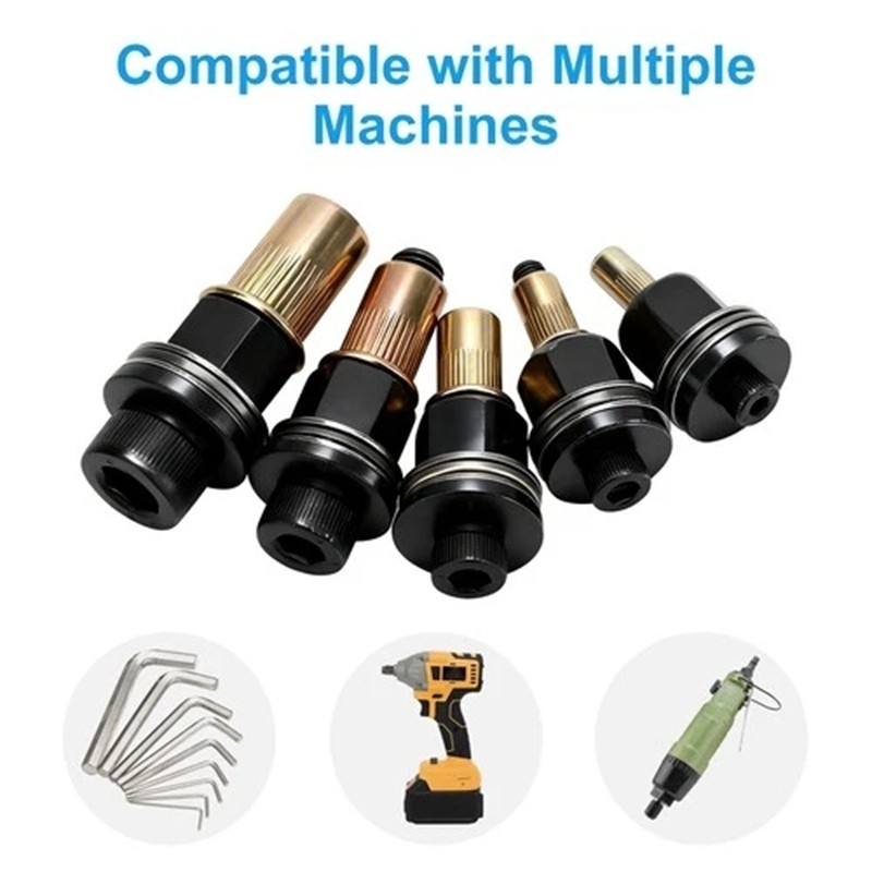 NEW Hand Rivet Nut Gun Head nuts Simple installation Riveter Rivnut Tool M4-M10