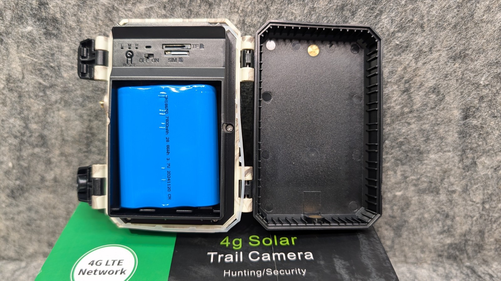 4G LTE Cellular Trail Camera: 4K Live View, Solar Powered, 0.2s Trigger, Night