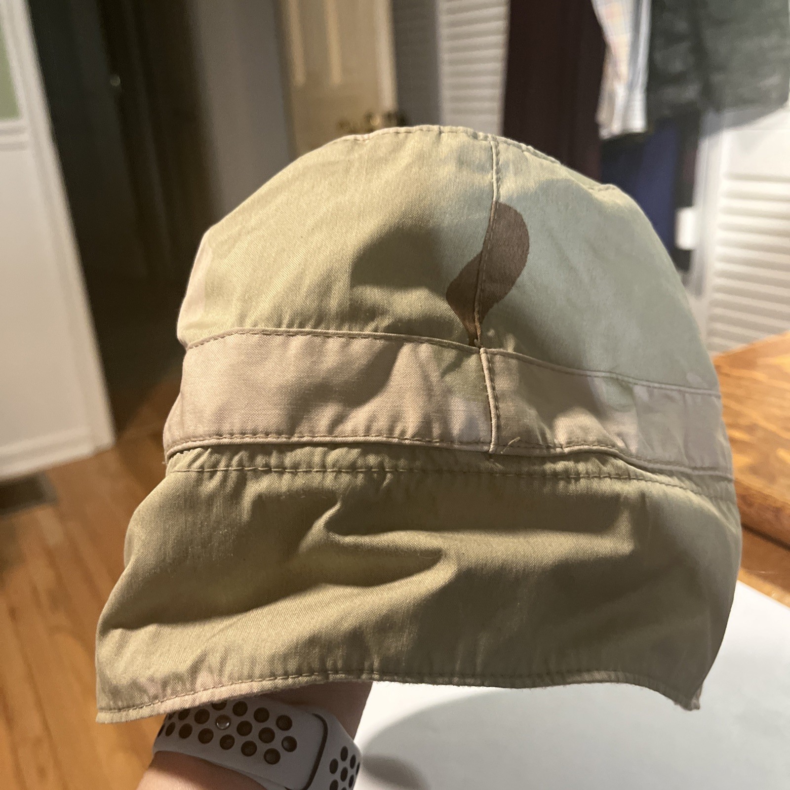 US Military Desert Army Camouflage Pattern Class 2 Hat Cap Size 7 3/8