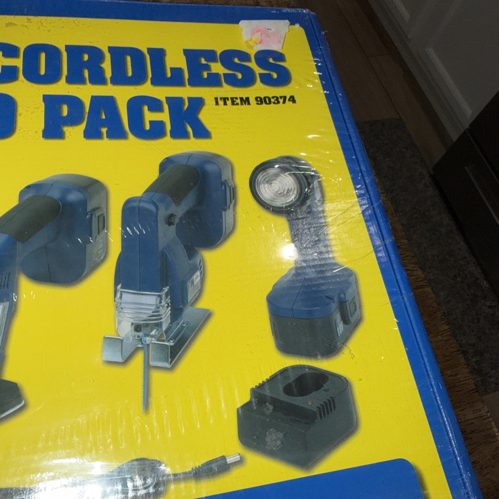 Drill Master 90374 18V 4pc Cordless Combo Pack Brand New
