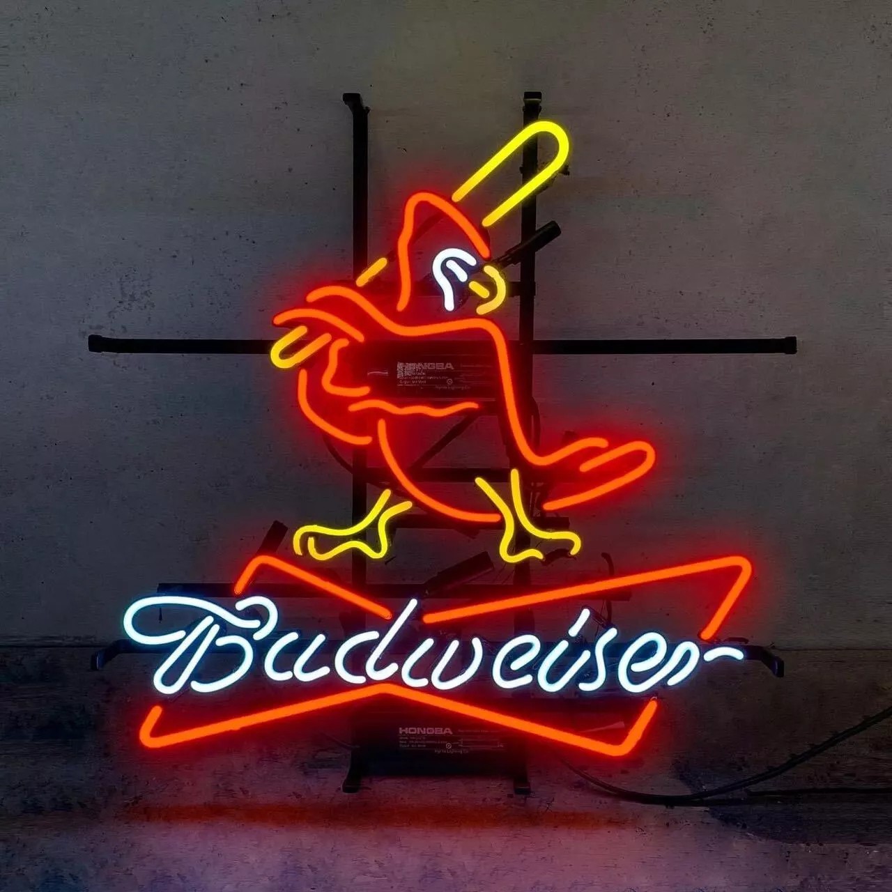 St. Louis Cardinals Logo 20"x16" Neon Sign Lamp Light Visual Beer Bar Decor ZZ