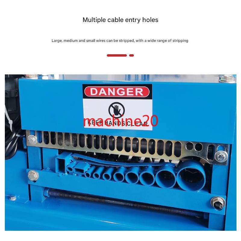 Electric Copper Wire Stripper Portable Scrap Cable Cutting Stripping Machine