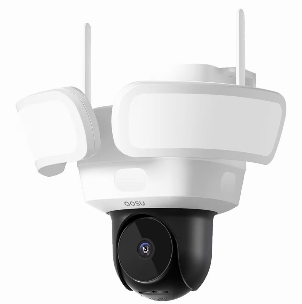 AOSU Floodlight Camera Wired, 3K UHD Security Camera Outdoor, 360°