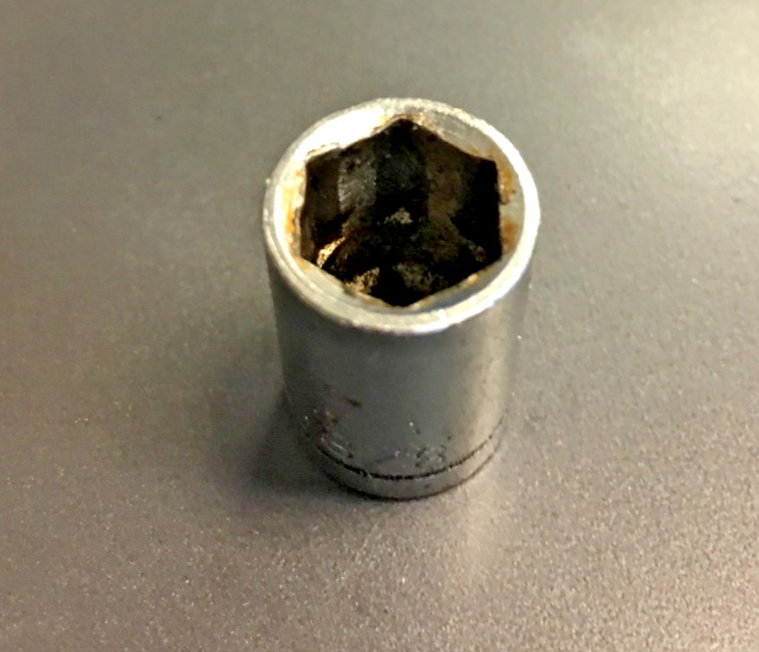3/8" SOCKET, 6 POINT, 1/4" DRIVE, JAPAN