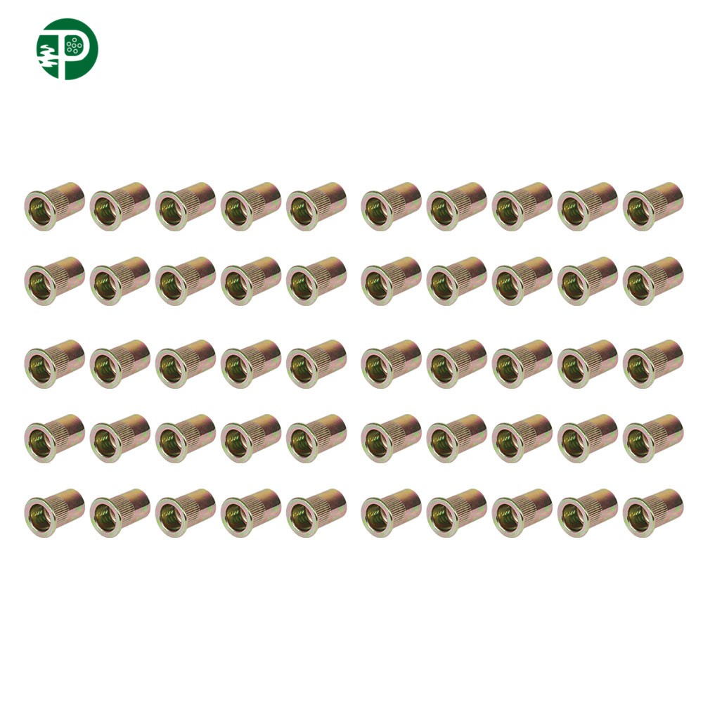50 × M10 Rivet Nuts Stainless Steel Rivet Nuts Blind Nut Nutserts Rivnuts Metric