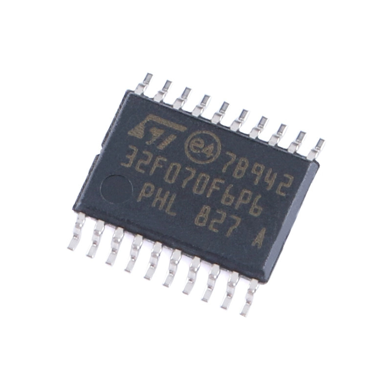 5PCS STM32F070F6P6 TSSOP-20 ARM Cortex-M0 32-bit microcontroller MCU