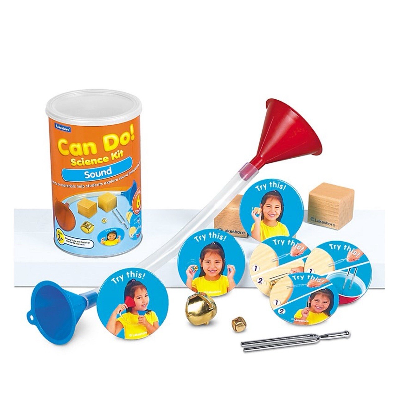 Lakeshore Can Do! Science Kit  Sound HH224 Hands On   New