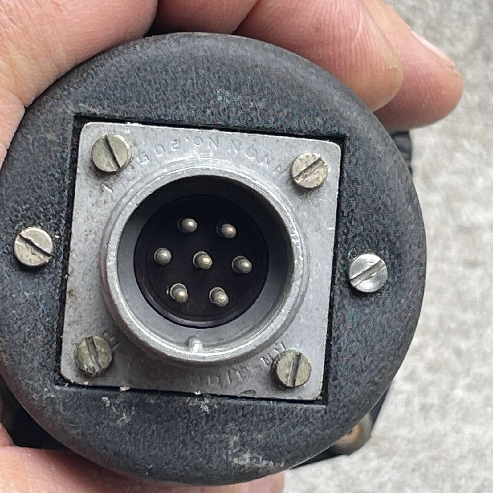 Vintage Lear Radio Compass ADF Indicator Untested