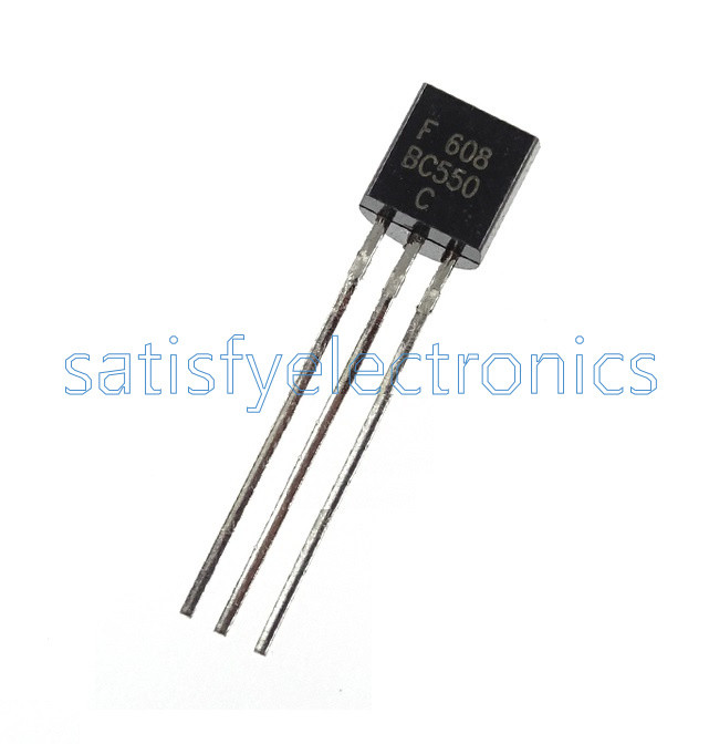 100PCS BC550 TO-92 NPN Low Noise Transistor BC550 IC NEW