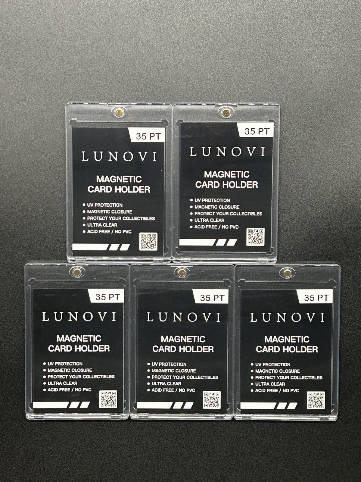 Lunovi Magnetic Card Holder 35 Pt
