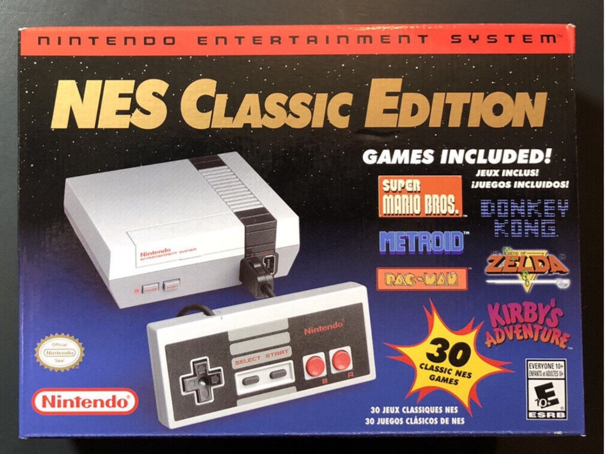 AUTHENTIC Nintendo Classic Edition  - All 720+ Games  - Complete NES Library!!