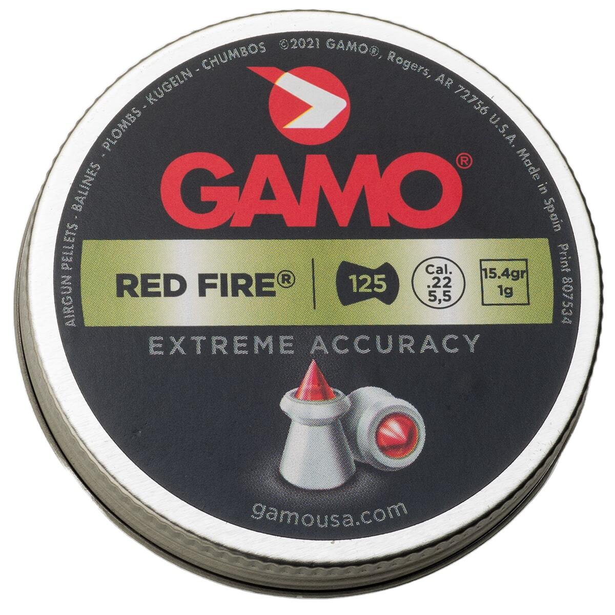 Gamo Red Fire .22 Cal Air Gun Ammunition