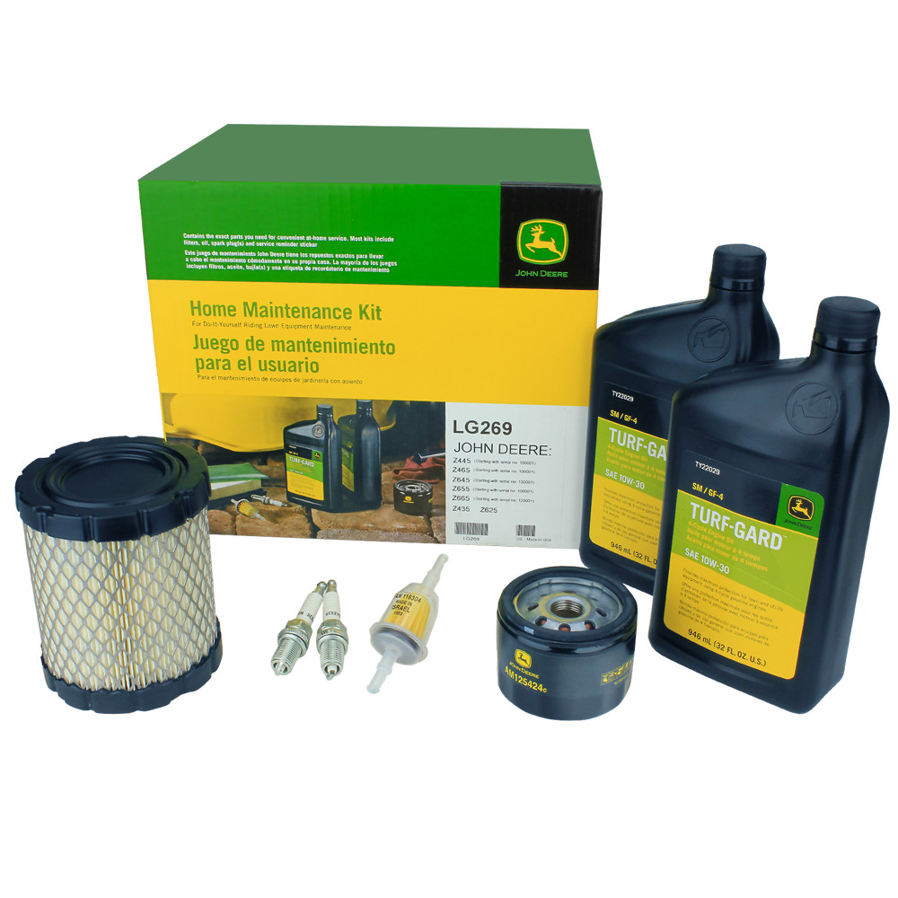 John Deere Original Equipment Home Maintenance Kit #LG269