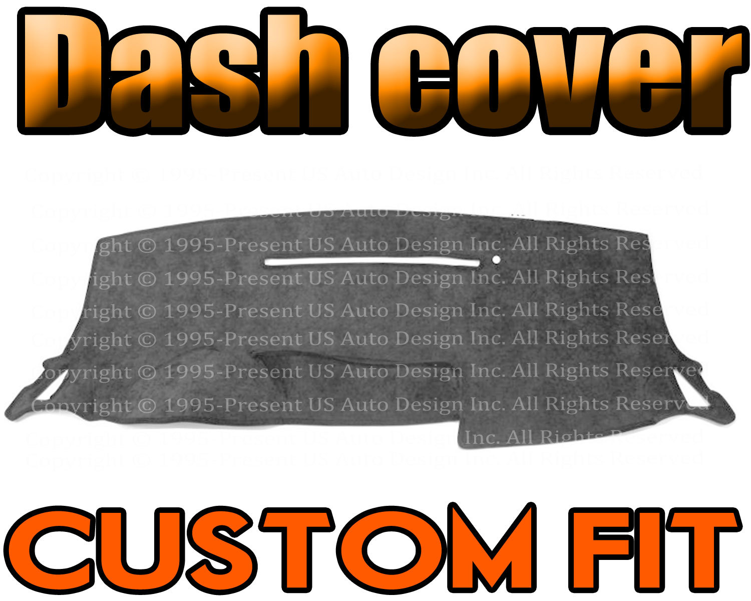 Fits 2011-2015  MAZDA 5  DASH COVER MAT DASHBOARD PAD / CHARCOAL GREY