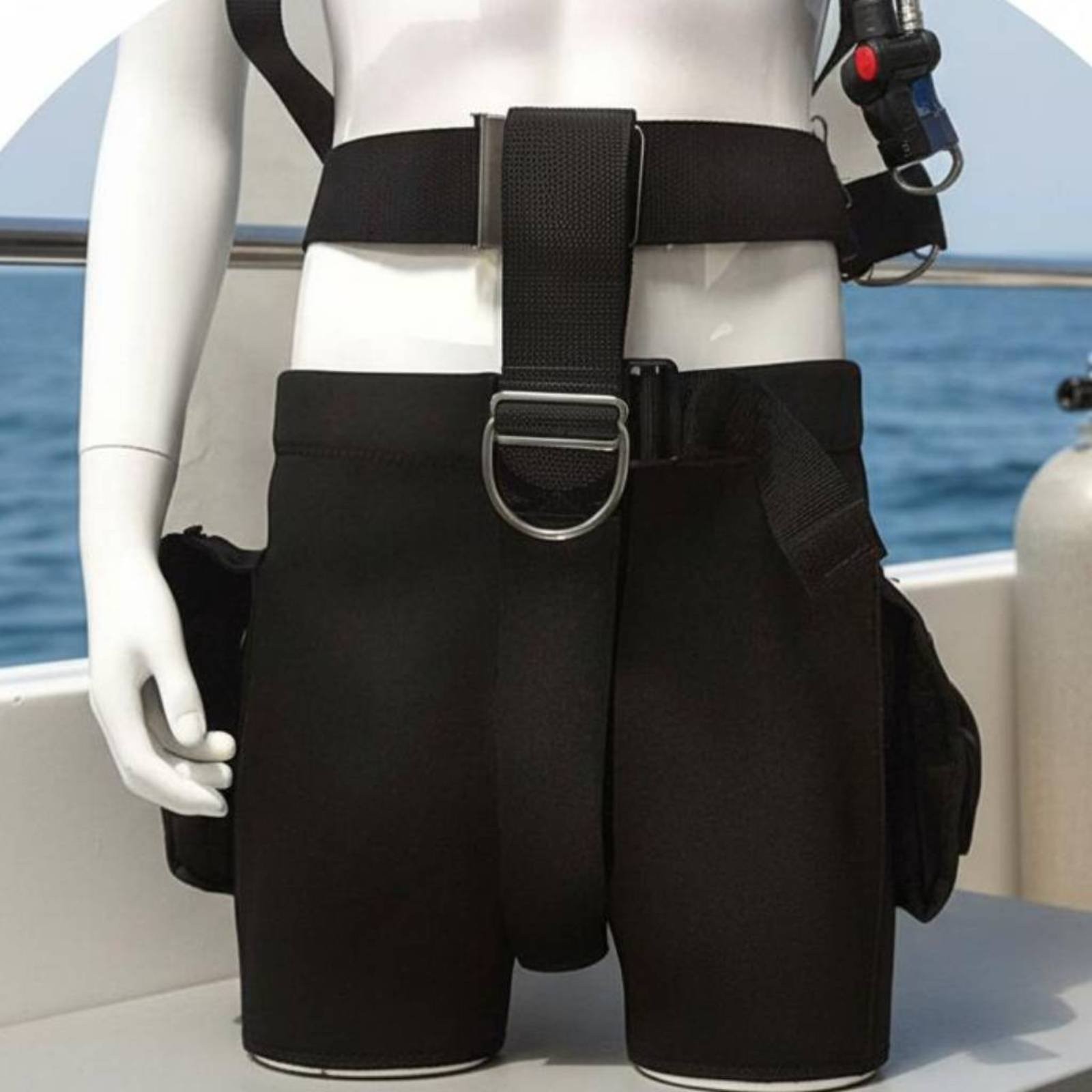 Diving Crotch Strap Soft Strapping Sidemount Crotch Strap Adjustable