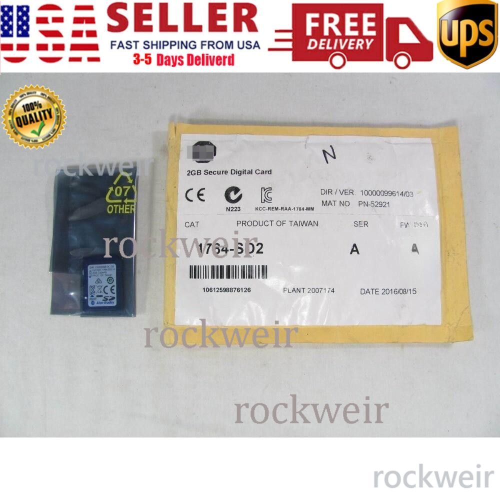 1784-SD2 ControlLogix Secure Digital Card Brand New AB Sealed 1784SD2