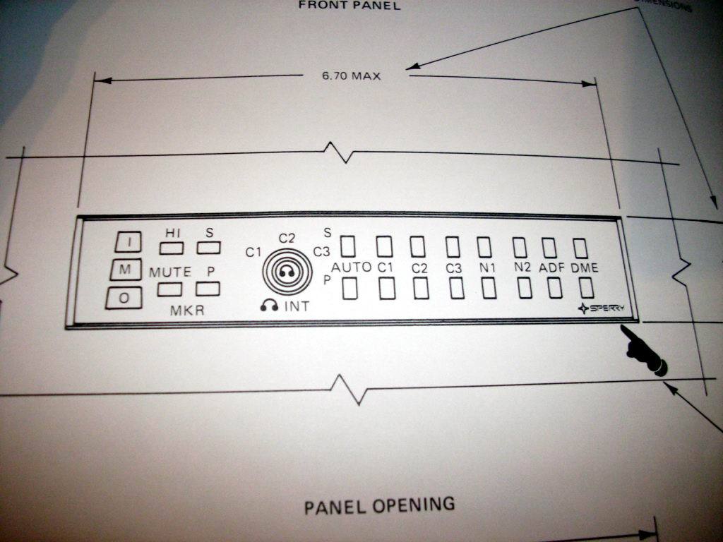 Sperry SMA-90 Audio - Marker F-490A  Install Manual