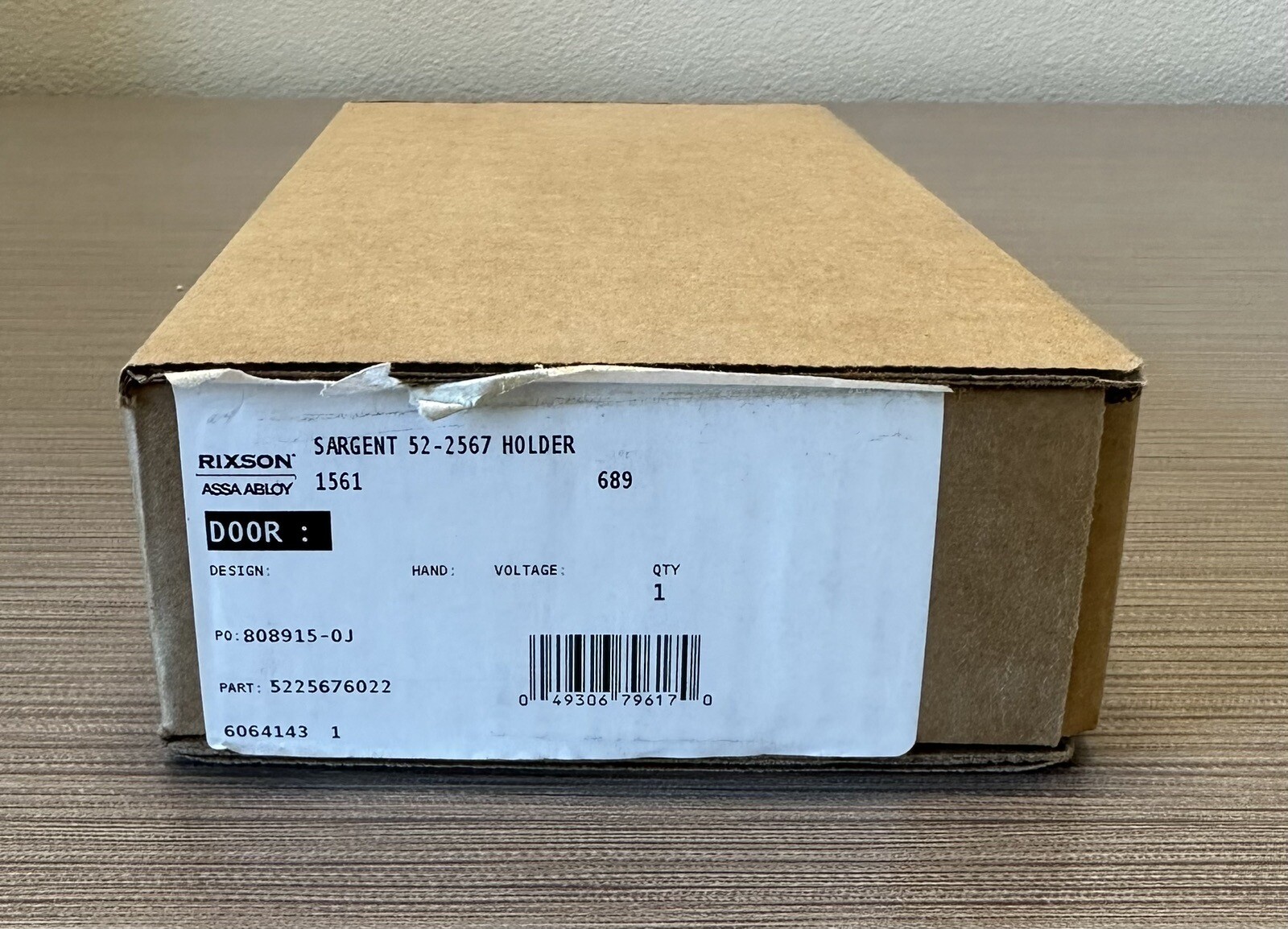 Sargent 1561-EN Magnetic Door Holder, New in Box