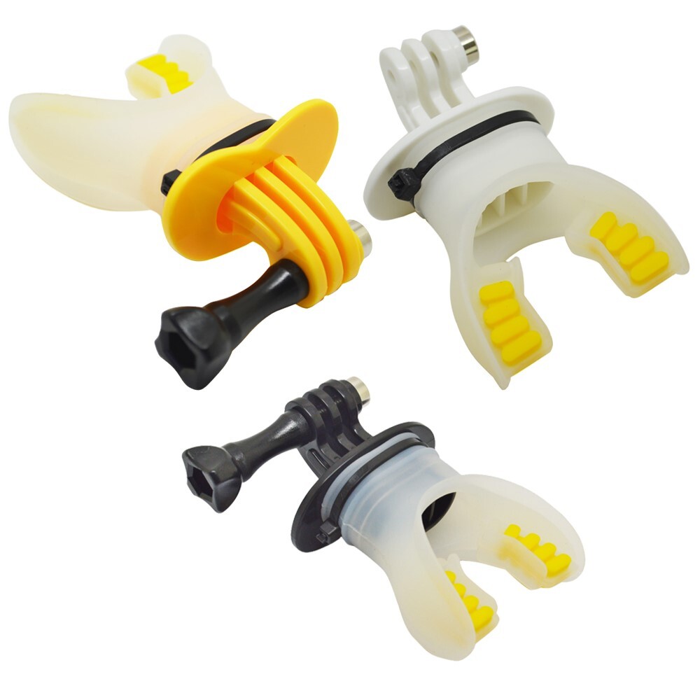 Brand New Surfing Mouth Tooth Brace Bite Float Holder f GoPro Hero6/5/4/3+/3/2/1