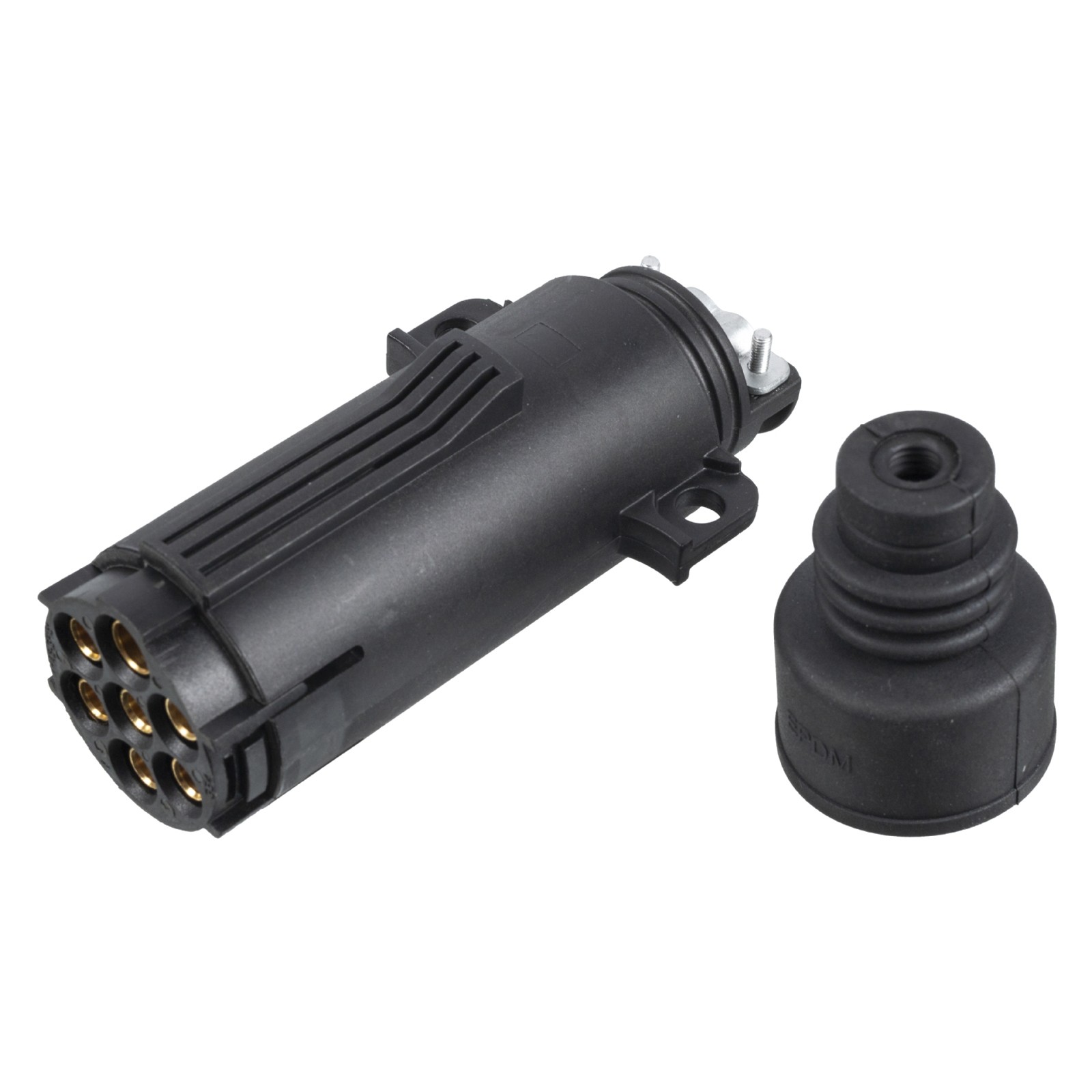Febi Bilstein Screw-On Connection 24V 7 Pin Plug - 172657 - OE Matching Quality