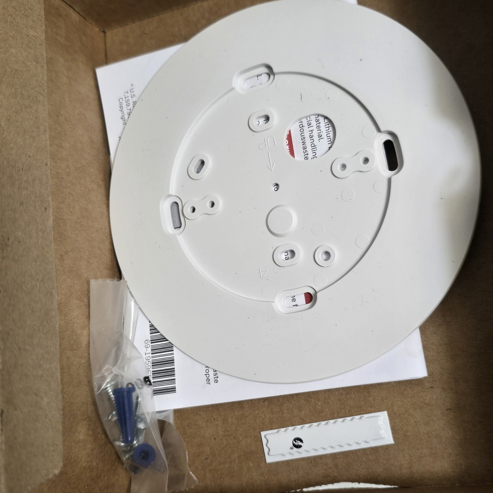 Sealed Honeywell Home CT87N Programmable Thermostat White