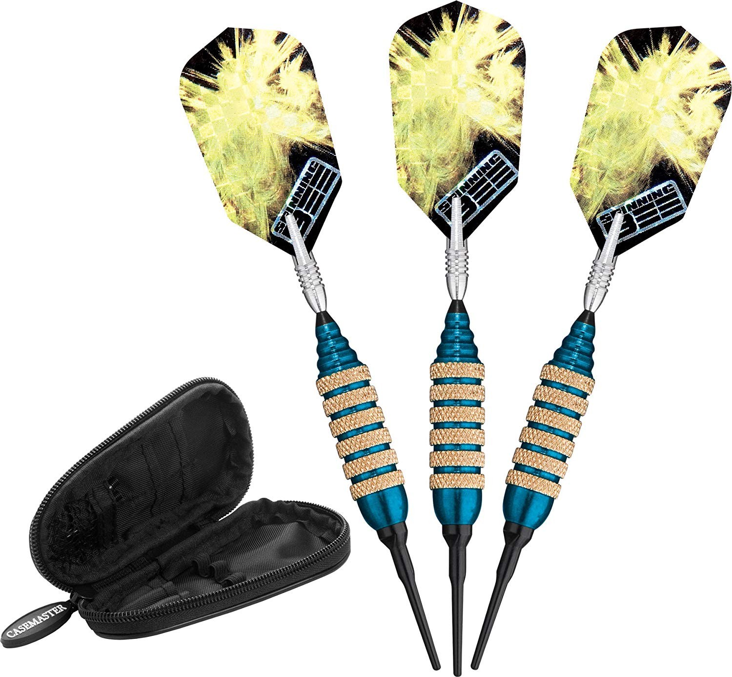 Viper Spinning Bee Blue Soft Tip Darts 16 Grams