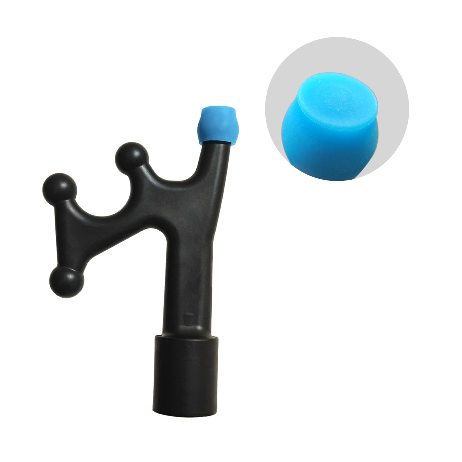 Premium ABS Boat Hook Accessory with Rubber Tip - 3/4" US Standard Thread Com...