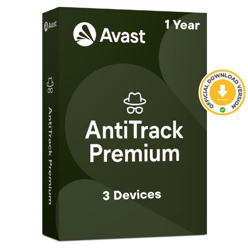 Avast AntiTrack Premium 2026 | 1 Year 3 Devices | Fast Delivery